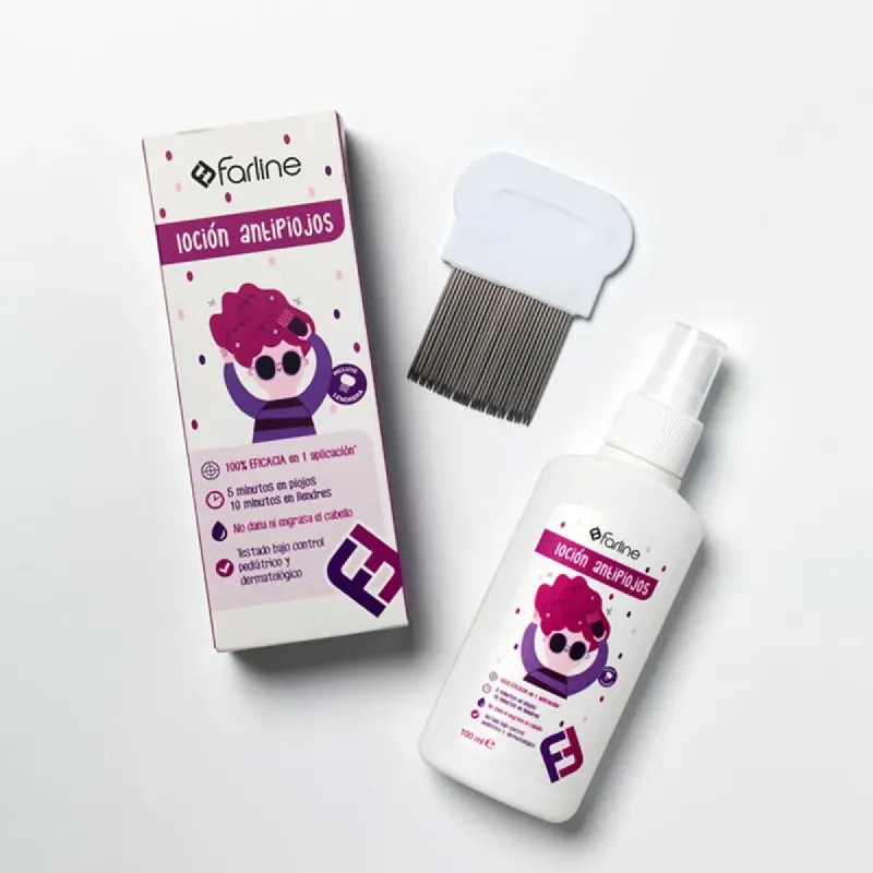 Farline Loción Antipiojos 100 ml | Farmacia Barata