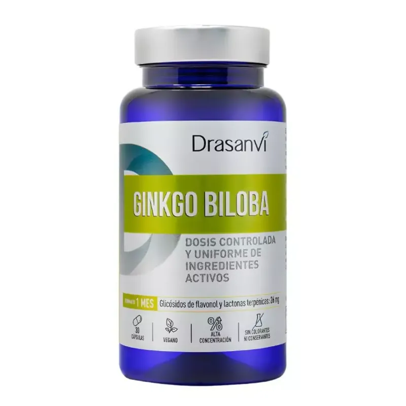 Drasanvi Ginkgo Biloba 30 cápsulas | Farmacia Barata