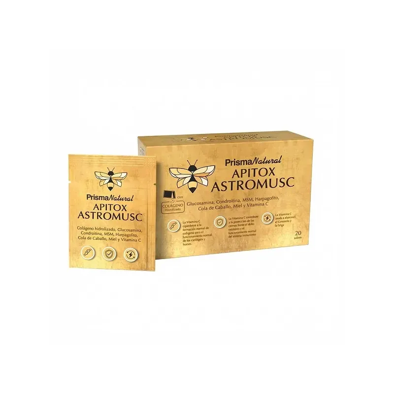 Prisma Natural Apitox Astromusc 20 sobres | Farmacia Barata Prisma Natural Apitox Astromusc 20 sobres | Farmacia Barata