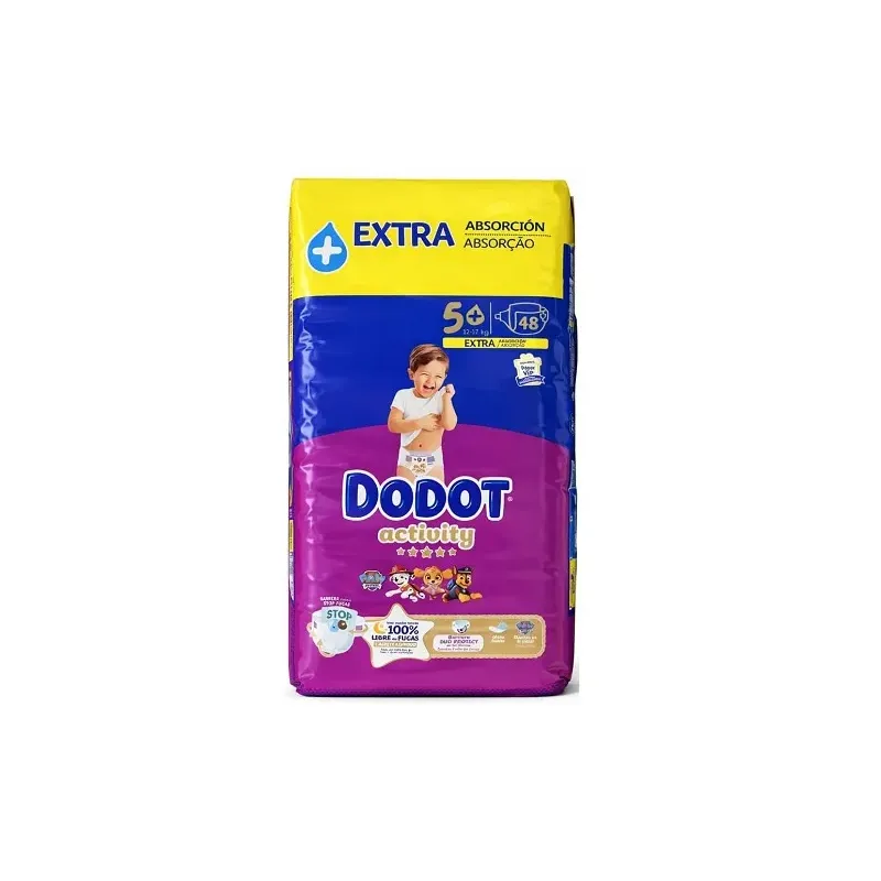 Dodot Activity talla 5+, 48 pañales | Farmacia Barata Dodot Activity talla 5+, 48 pañales | Farmacia Barata