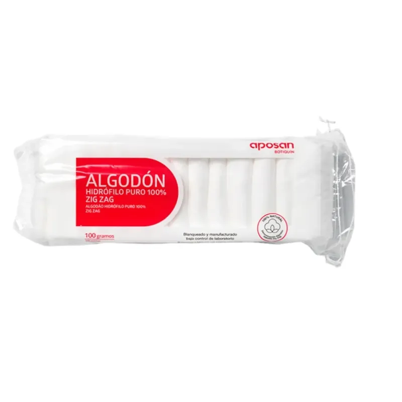 Aposan Algodón Zig-Zag 100 g | Farmacia Barata