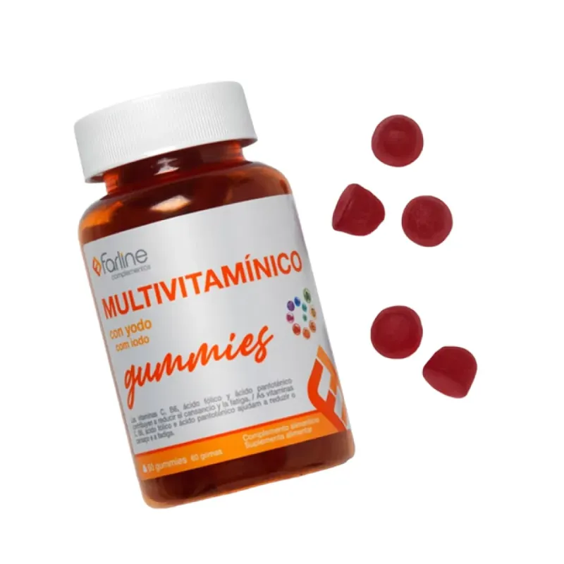 Farline Multivitamínico 60 gummies | Farmacia Barata Farline Multivitamínico 60 gummies | Farmacia Barata