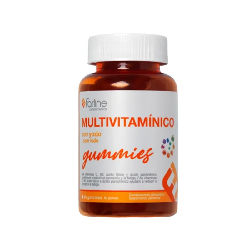 Farline Multivitamínico 60 gummies | Farmacia Barata Farline Multivitamínico 60 gummies | Farmacia Barata