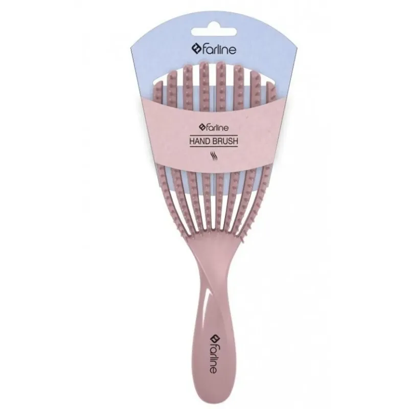 Farline Cepillo Pelo Rosa | Farmacia Barata