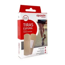 Aposan Tiras Espuma, 20 unidades
