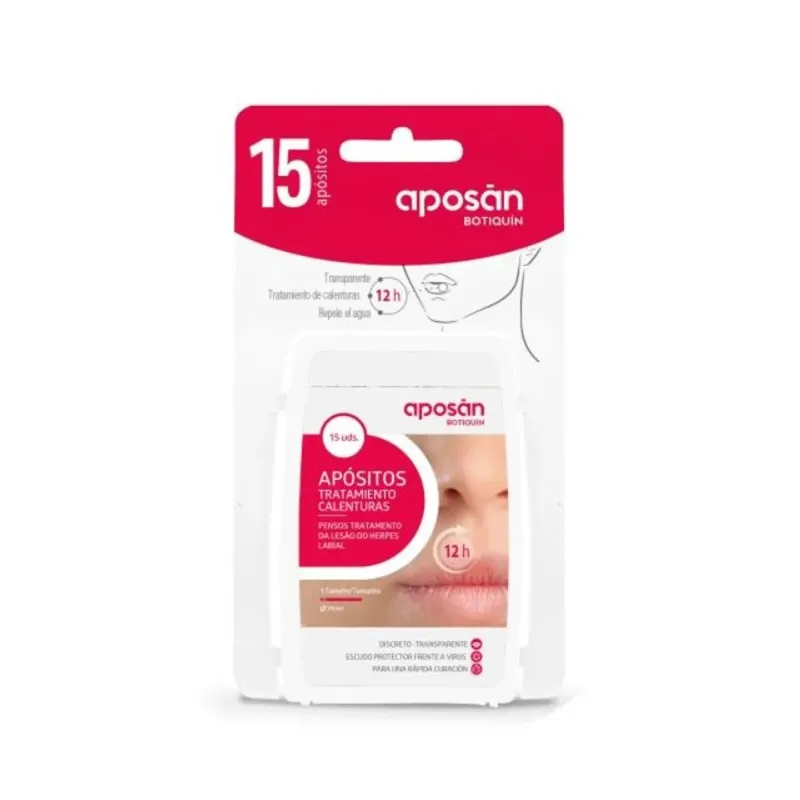 Aposan Apósitos Calentura 15 unidades | Farmacia Barata Aposan Apósitos Calentura 15 unidades | Farmacia Barata