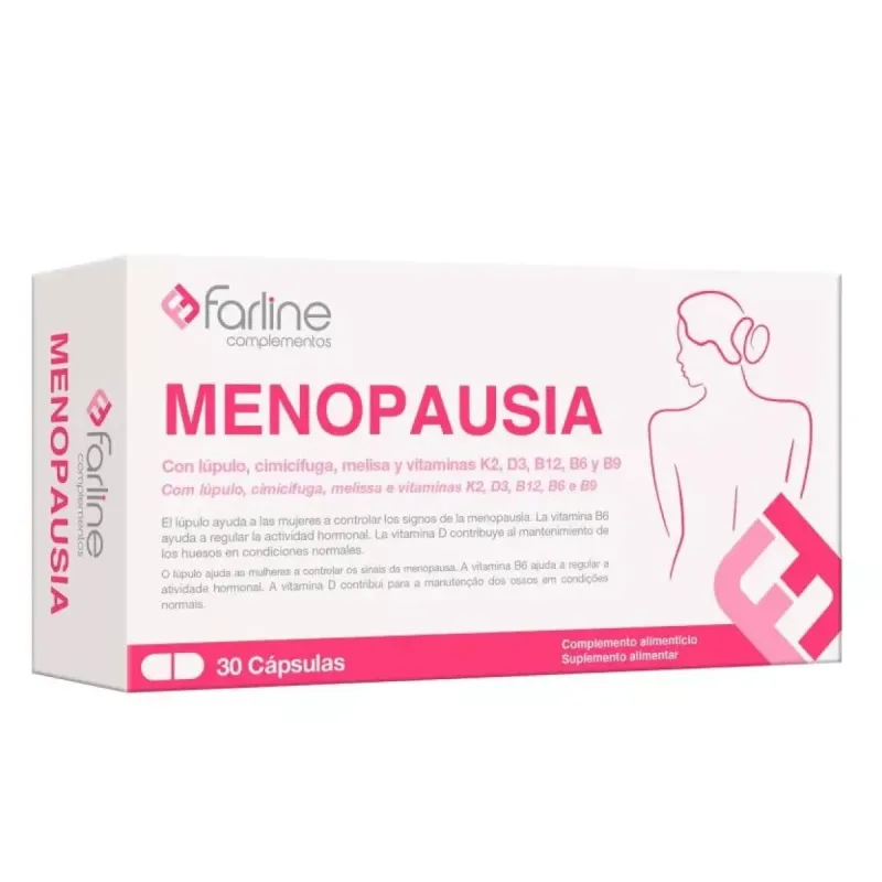 Farline Menopausia 30 cápsulas | Farmacia Barata