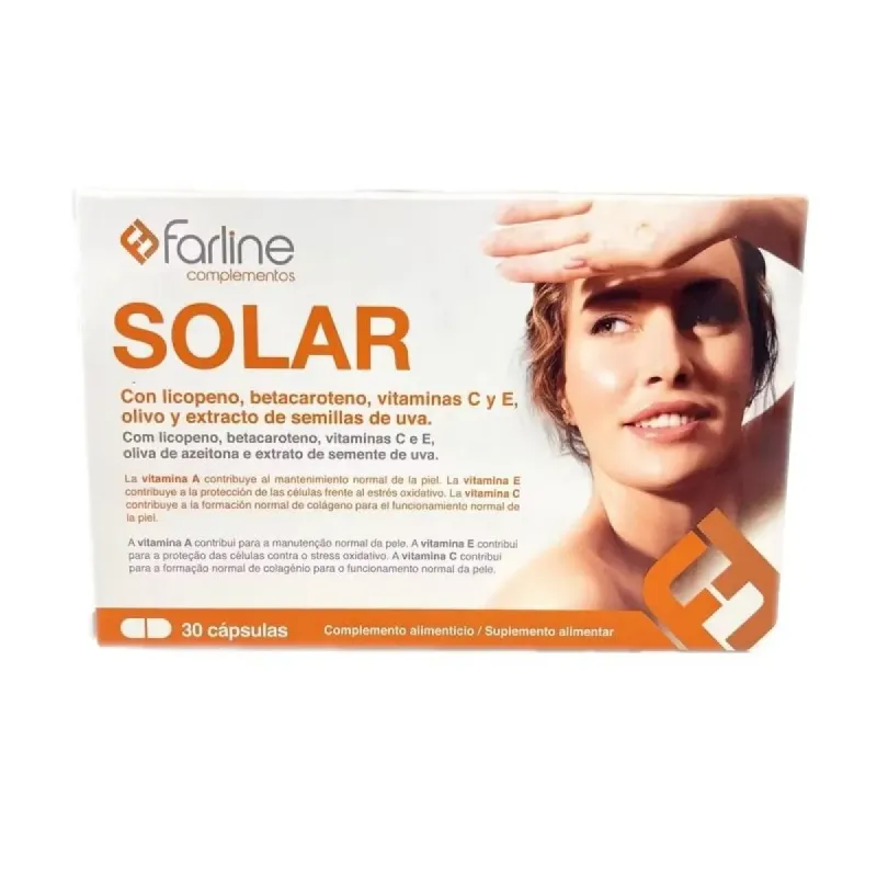 Farline Solar 30 cápsulas | Farmacia Barata