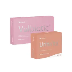 Pack Vitae Vulbiotic, 30 cápsulas + UrinVita, 30 cápsulas