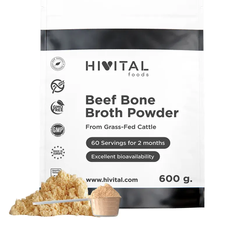 Hivital Foods Caldo de Huesos 600 g | Farmacia Barata