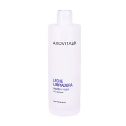 Axovital Leche Limpiadora Rostros y Ojos, 400 ml