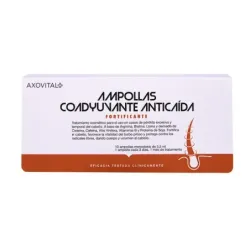 Axovital Ampollas Coadyuvante Anticaída, 10 ampollas monodosis