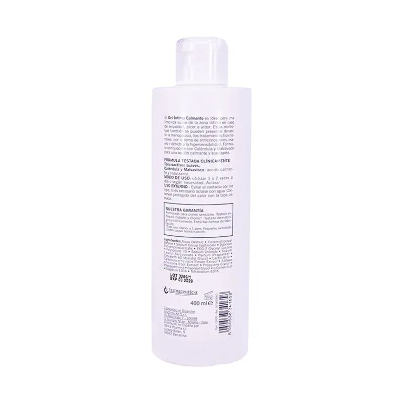Axovital Gel Íntimo Calmante pH 6.5 400 ml | Farmacia Barata Axovital Gel Íntimo Calmante pH 6.5 400 ml | Farmacia Barata