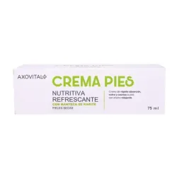 Axovital Crema Pies Nutritiva Refrescante 75 ml | Farmacia Barata Axovital Crema Pies Nutritiva Refrescante 75 ml | Farmacia Barata