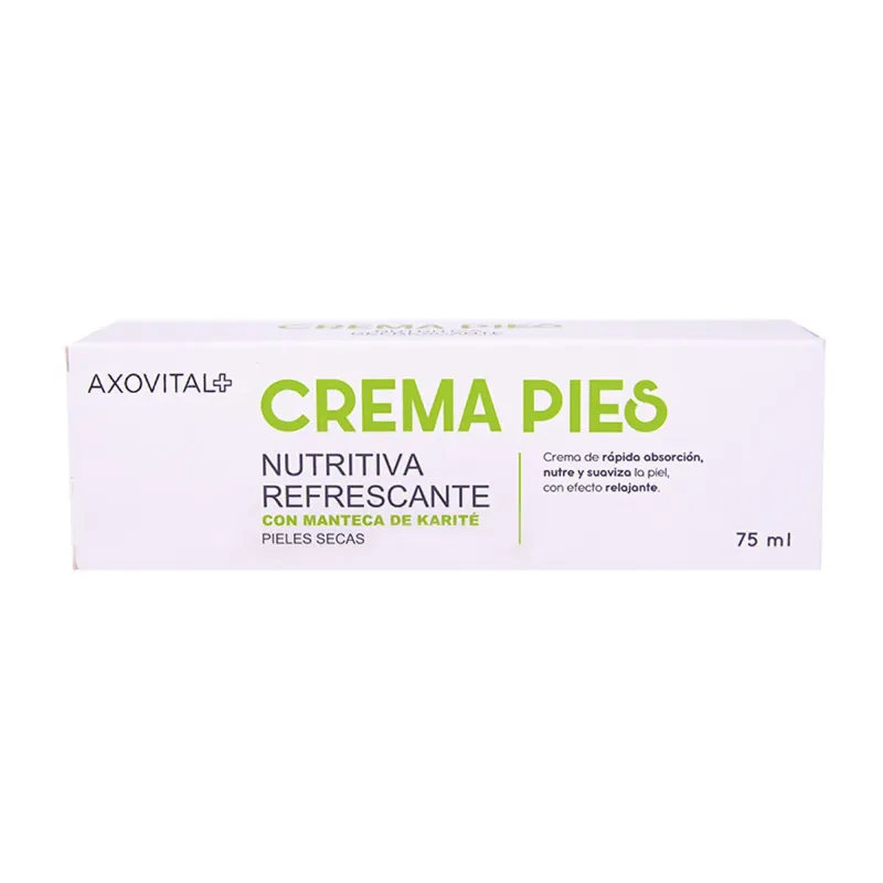 Axovital Crema Pies Nutritiva Refrescante 75 ml | Farmacia Barata Axovital Crema Pies Nutritiva Refrescante 75 ml | Farmacia Barata