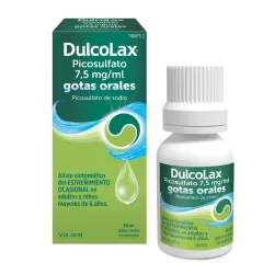 Dulcolaxo Gotas Picosulfato 7,5mg, 30 ml
