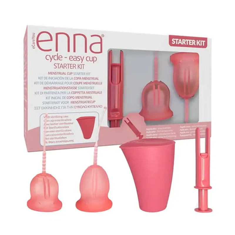 Enna Cycle Starter Copa Menstrual Kit| Farmacia Barata