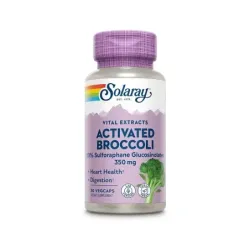 Solaray Activated Broccoli Seed Extract 350 mg, 30 vegcaps