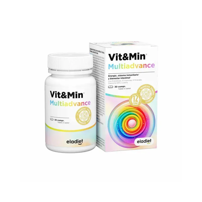 Eladiet Vitaminas & Minerales Multiadvance | Farmacia Barata Eladiet Vitaminas & Minerales Multiadvance | Farmacia Barata