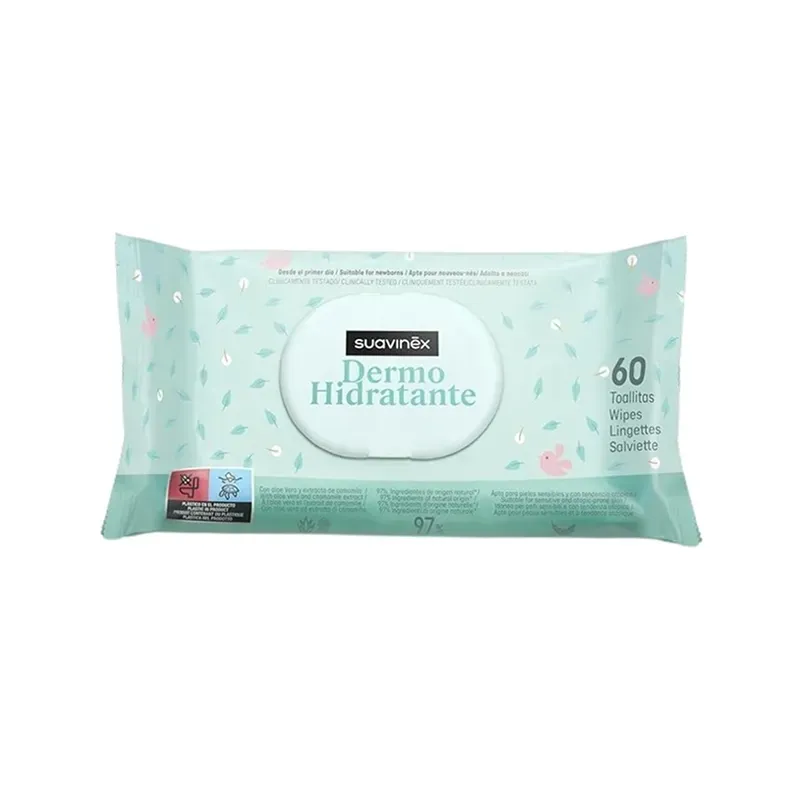 Suavinex Toallitas Dermohidratantes 60 uds | Farmacia Barata