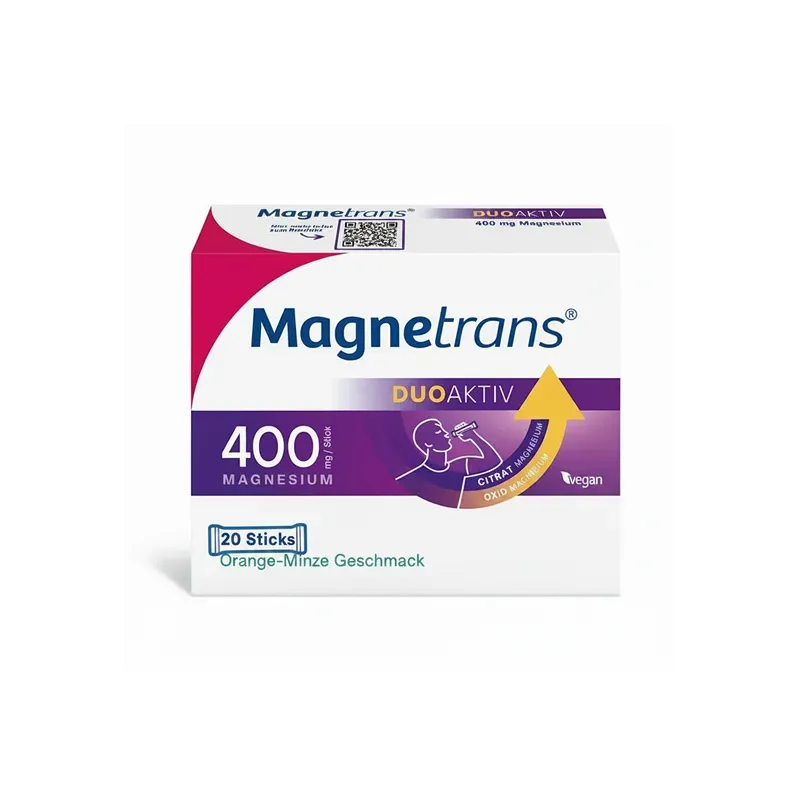 Magnetrans Duo Aktiv, 20 sticks | Farmacia Barata