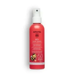 Apivita Bee Sun Safe Pediátrico SPF 50+ Spray, 200 ml
