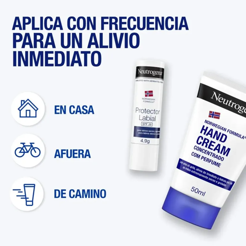 Neutrogena Crema Manos Concentrada + Labial | Farmacia Barata