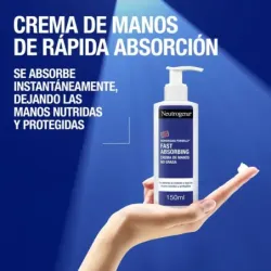 Neutrogena Crema Manos Absorción Rápida 140 ml | Farmacia Barata