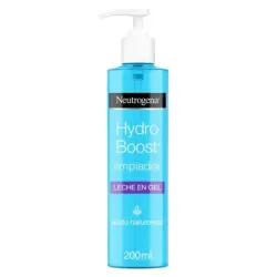 Neutrogena Hydro Boost Limpiador Leche en Gel, 200 ml