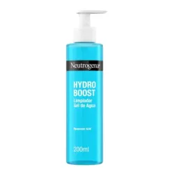 Neutrogena Hydro Boost Limpiador Gel de Agua, 200 ml