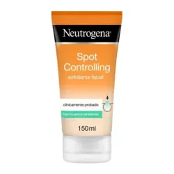 Neutrogena Visibly Clear Gel Exfoliante Facial Spot Controlling Oil-Free, 150 ml