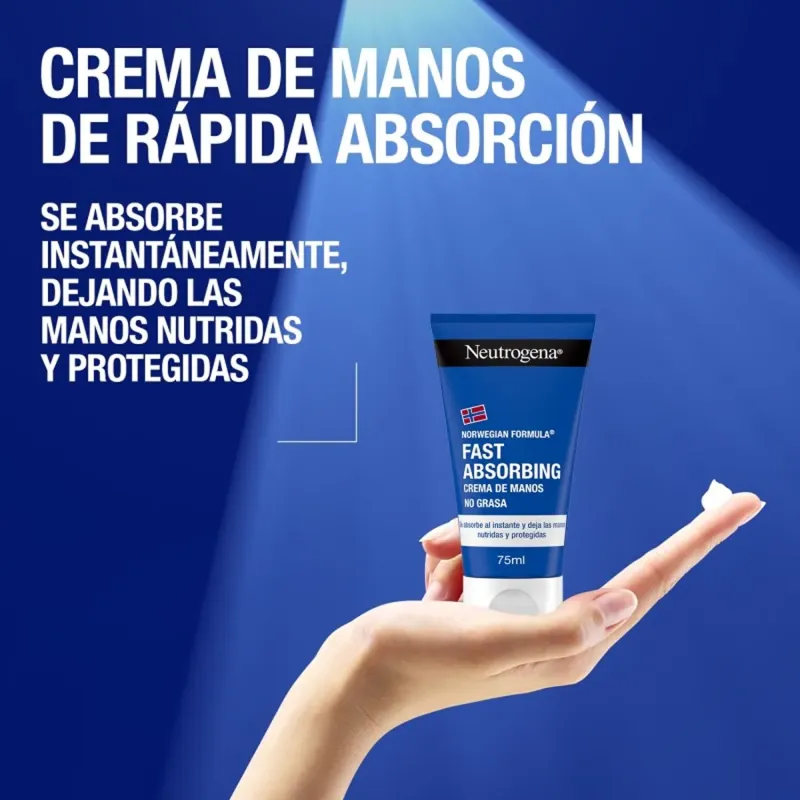 Neutrogena Crema de Manos Rápida Absorción 75 ml | Farmacia Barata Neutrogena Crema de Manos Rápida Absorción 75 ml | Farmacia Barata