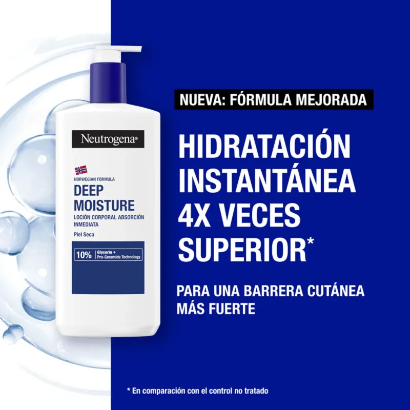 Neutrogena Loción Absorción Inmediata Dúo 2x750 ml | Farmacia Barata
