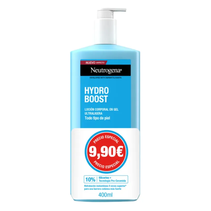 Neutrogena Hydro Boost Loción Corporal en Gel | Farmacia Barata Neutrogena Hydro Boost Loción Corporal en Gel | Farmacia Barata