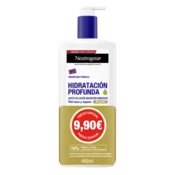 Neutrogena Hidratación Profunda Aceite en Loción Absorción Inmediata, 400 ml