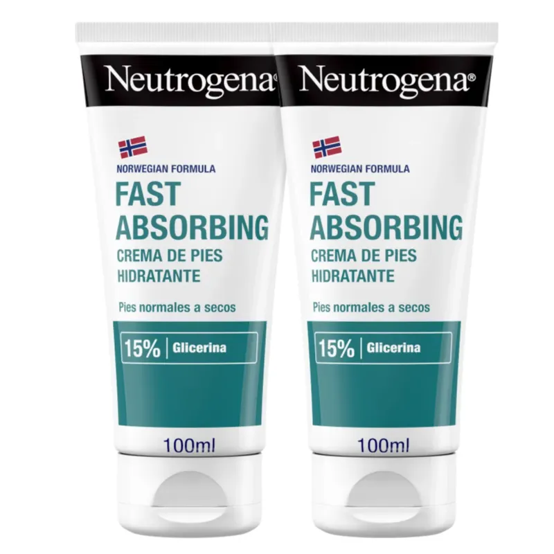Neutrogena Fórmula Noruega Pies Absorción Duplo | Farmacia Barata