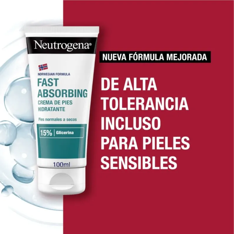 Neutrogena Fórmula Noruega Pies Absorción Duplo | Farmacia Barata