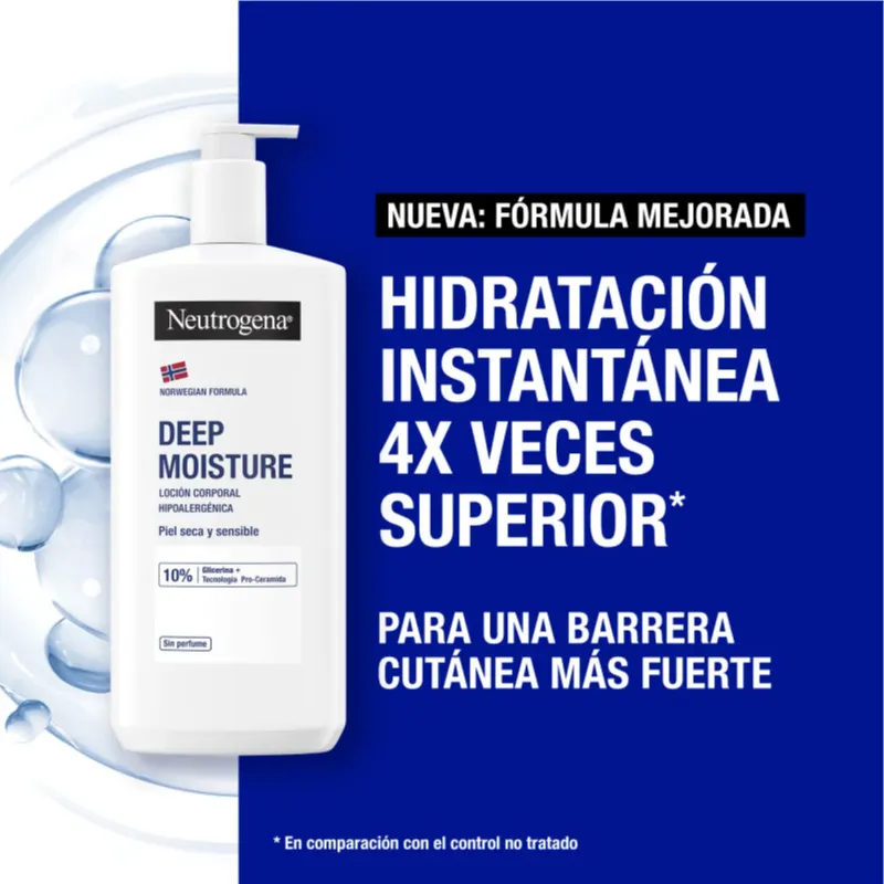 Neutrogena Loción Hipoalergénica Dúo 2x750 ml | Farmacia Barata