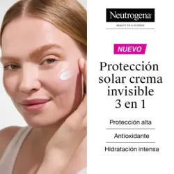 Neutrogena Sun Crema Invisible Hidratante SPF50 | Farmacia Barata
