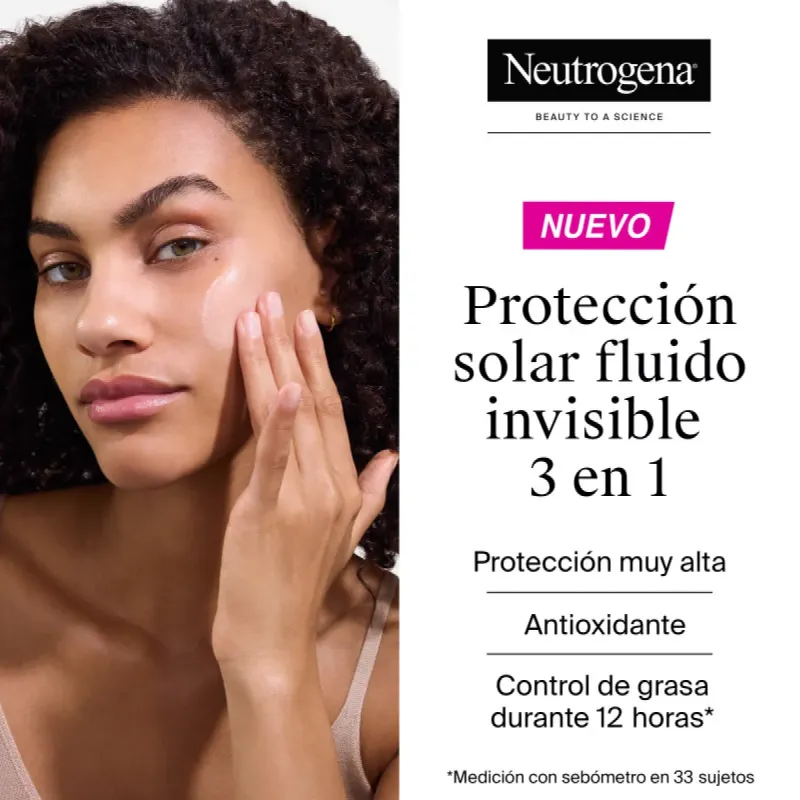 Neutrogena Sun Fluido Control de Grasa SPF50 | Farmacia Barata