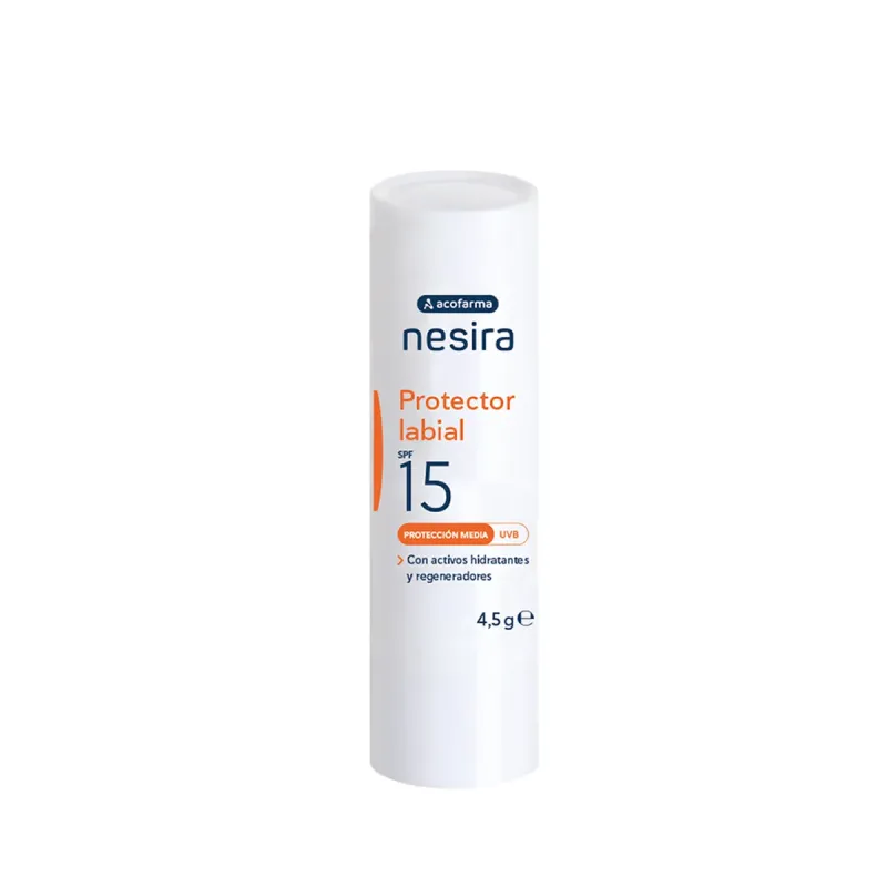 Acofar Nesira Protector Labial SPF15 Barra 4,5 g | Farmacia Barata