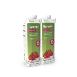 Normon Gastroliv Suero Oral Sabor Fresa, 2x250 ml