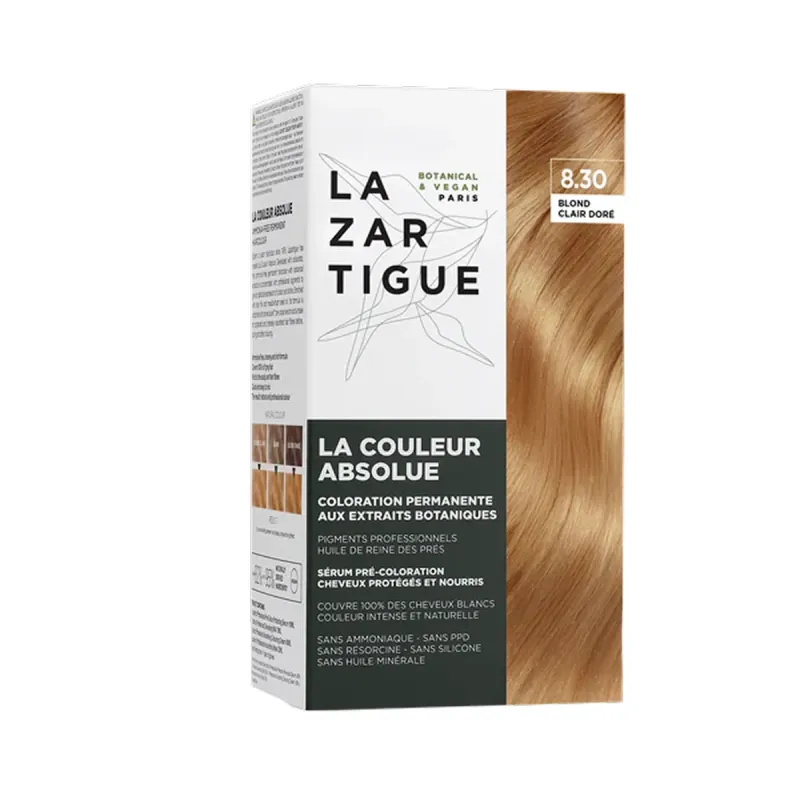 Lazartigue Couleur Absolue 8.30 Rubio Claro Dorado | Farmacia Barata