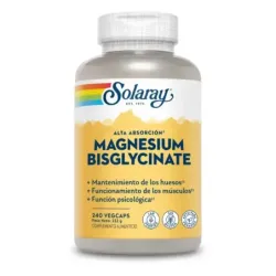 Solaray Magnesium Bisglycinate, 240 vegcaps