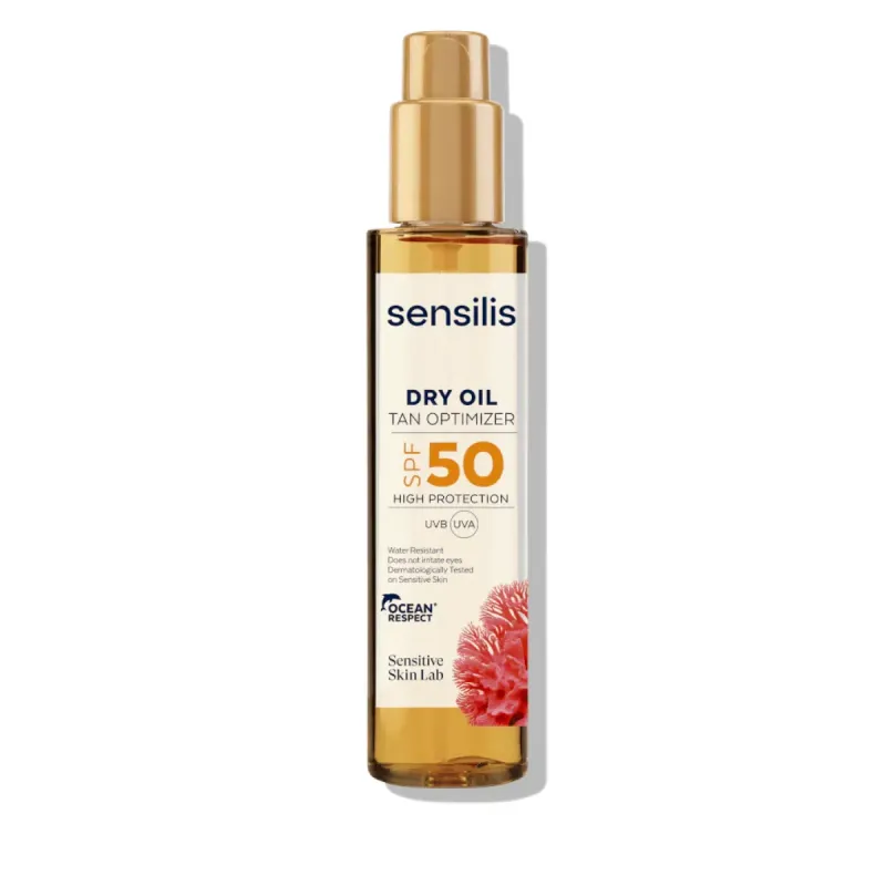 Sensilis Sun Bronzing Oil SPF50 Aceite Seco 150 ml | Farmacia Barata
