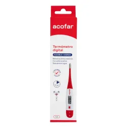 Acofar Termómetro Digital Flexible Rápido