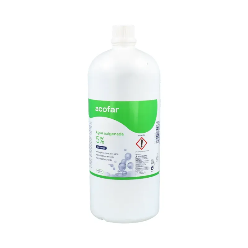 Acofar Agua Oxigenada 5%, 1000 ml | Farmacia Barata