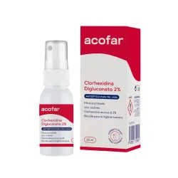 Acofar Clorhexidina Digluconato 2% spray, 25 ml