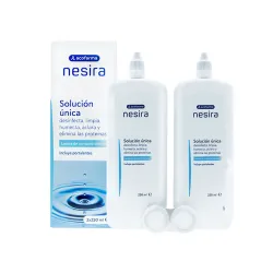 Acofar Solución Única Lentes de Contacto, 2 x 250 ml