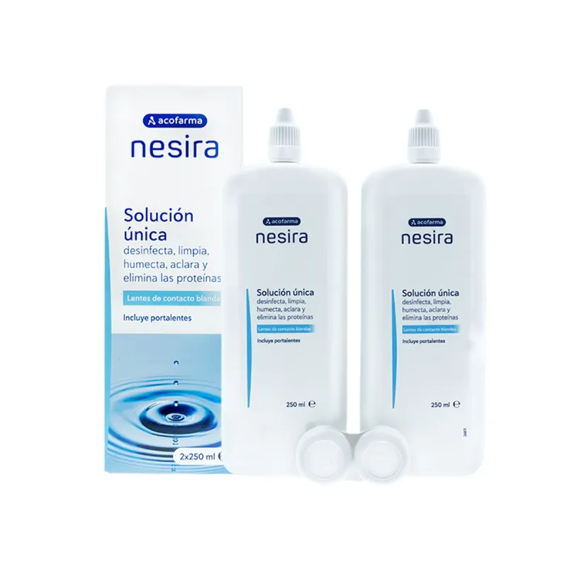 Acofar Solución Única Lentes de Contacto, 2x250ml | Farmacia Barata Acofar Solución Única Lentes de Contacto, 2x250ml | Farmacia Barata